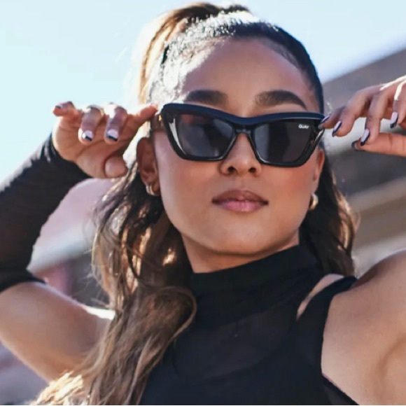 Quay Australia Accessories - Quay Australia On the Radio Polarized Cat Eye sunglasses